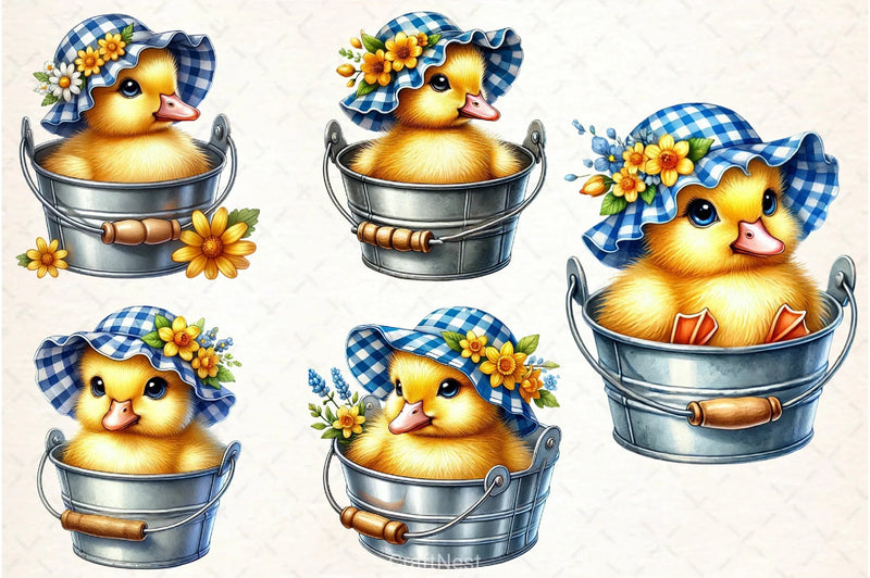 Duck Clipart Bundle - CraftNest - Digital Crafting and Art