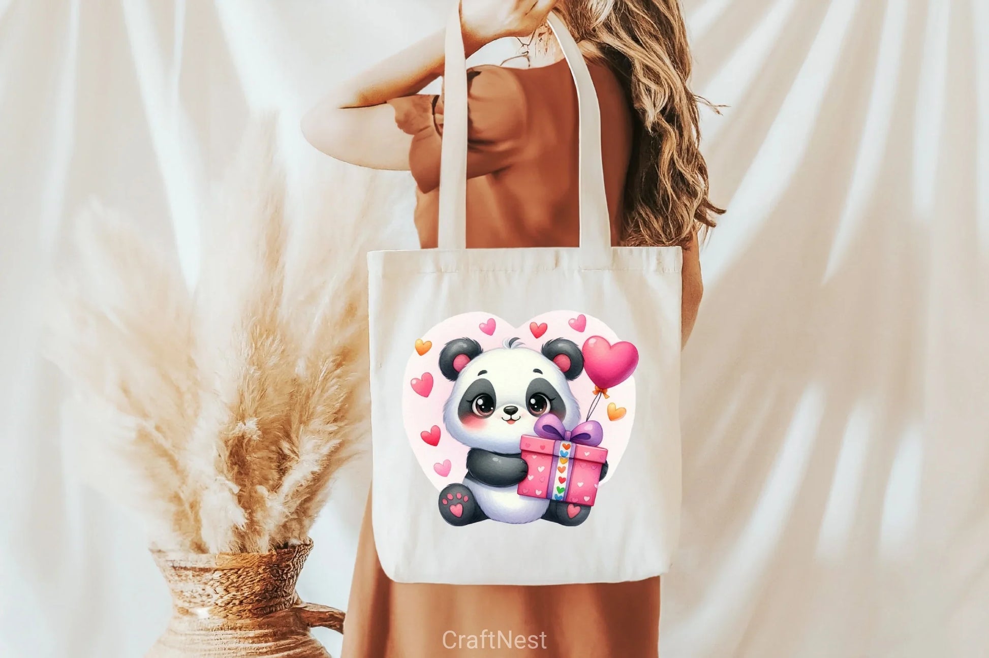 Valentine's Day Love Panda Clipart Bundle - CraftNest - Digital Crafting and Art