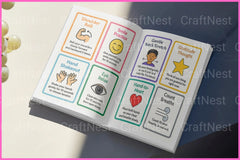 Stress Relief Flashcards for Relaxation - CraftNest - Digital Crafting and Art