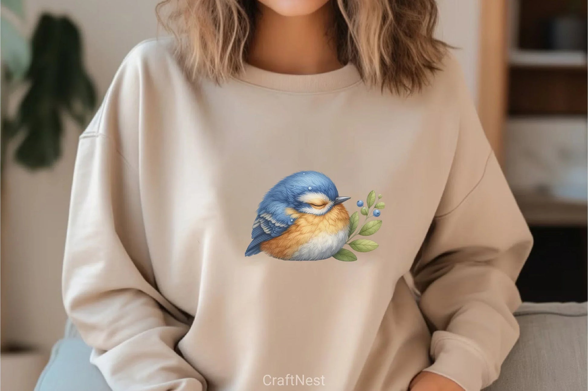 Sleepy Bird Clipart Bundle - CraftNest - Digital Crafting and Art