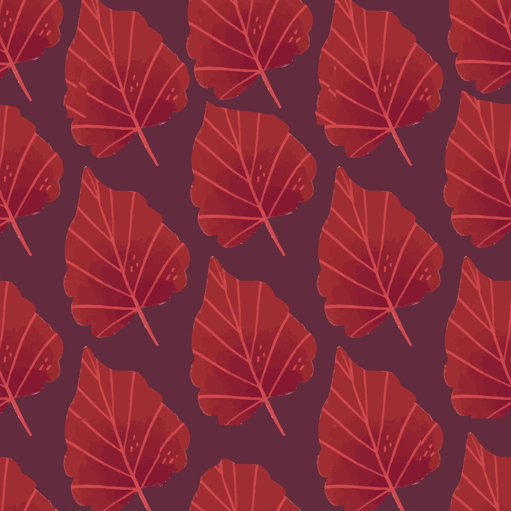 Fall Leaves Seamless Digital Paper - CraftNest - Digital Crafting and Art