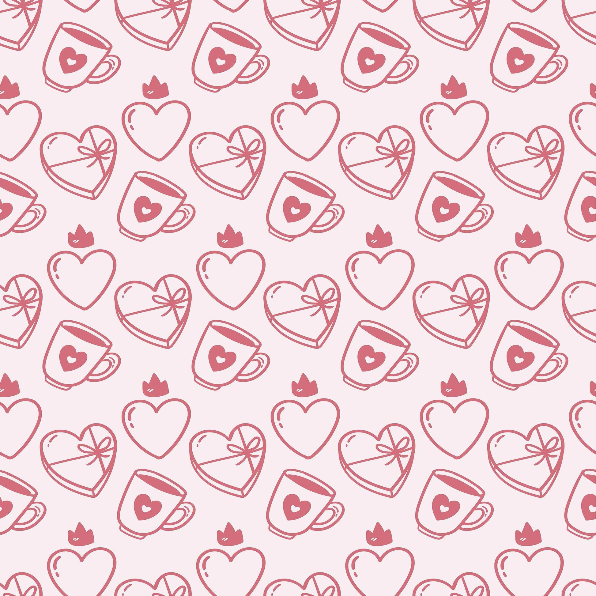 Valentine Sublimation Digital Paper - CraftNest - Digital Crafting and Art