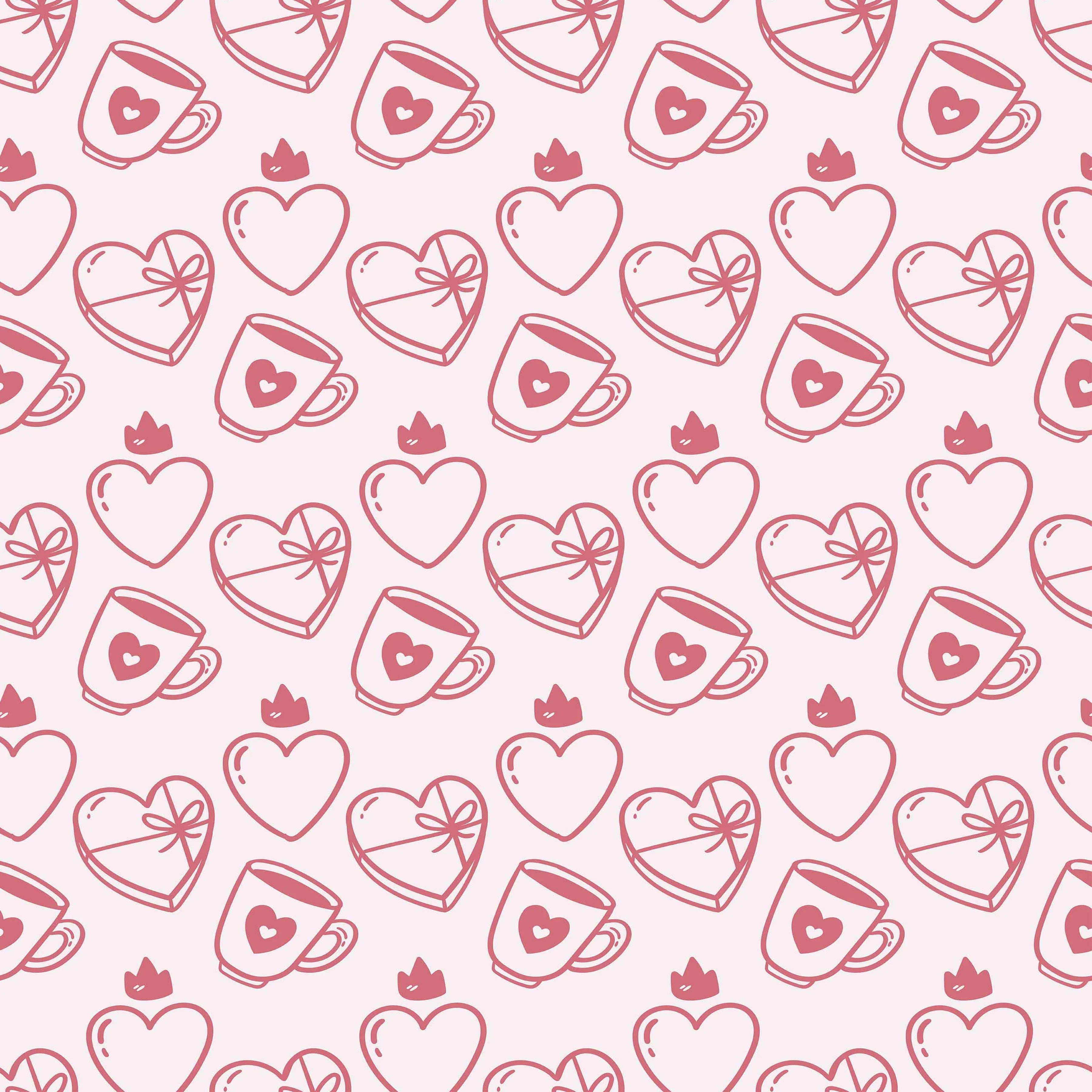 Valentine Sublimation Digital Paper - CraftNest - Digital Crafting and Art
