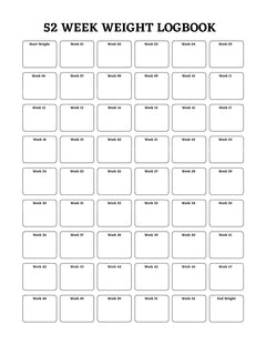 Customizable Fitness Planner Canva Template - CraftNest - Digital Crafting and Art