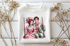 Valentine Romantic Couple Clipart Bundle 3 - CraftNest - Digital Crafting and Art