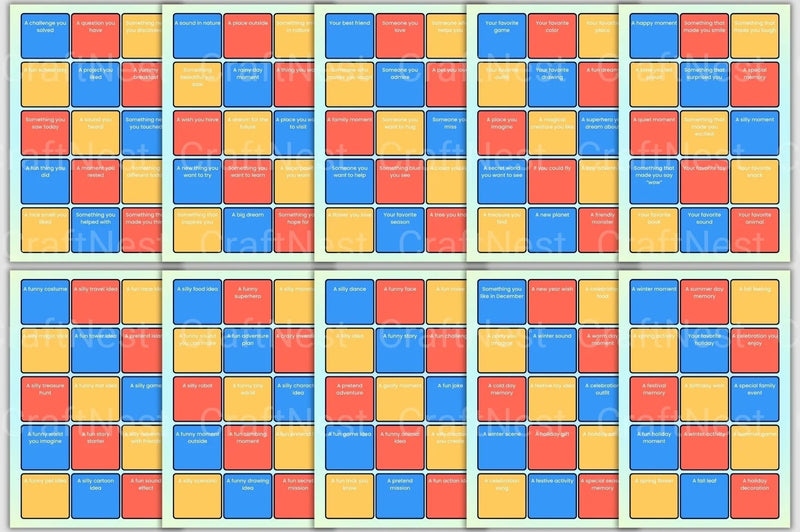 Little Genius Idea Cards for Creative Learning - CraftNest - Digital Crafting and Art
