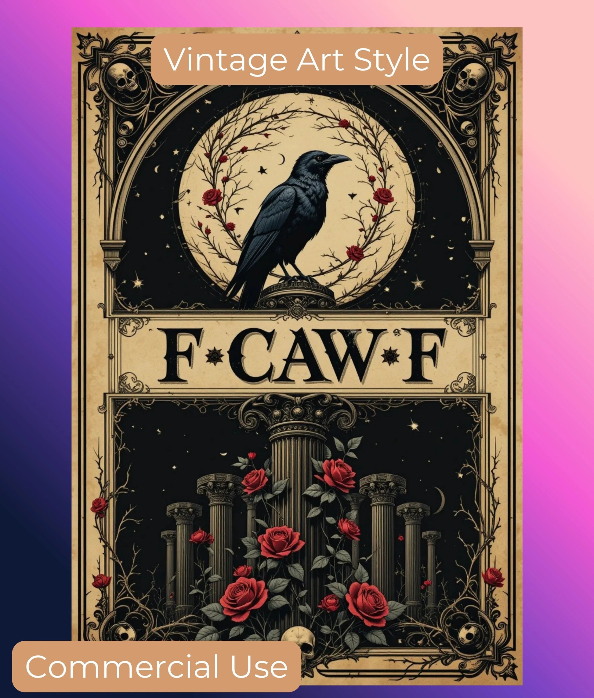 FCAWF Wall Art Clipart Bundle - CraftNest - Digital Crafting and Art