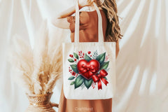 Valentine's Red Heart Bow Clipart Bundle - CraftNest - Digital Crafting and Art