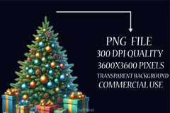 Christmas Tree Balls Clipart Bundle - CraftNest - Digital Crafting and Art
