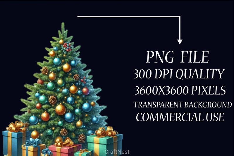 Christmas Tree Balls Clipart Bundle - CraftNest - Digital Crafting and Art