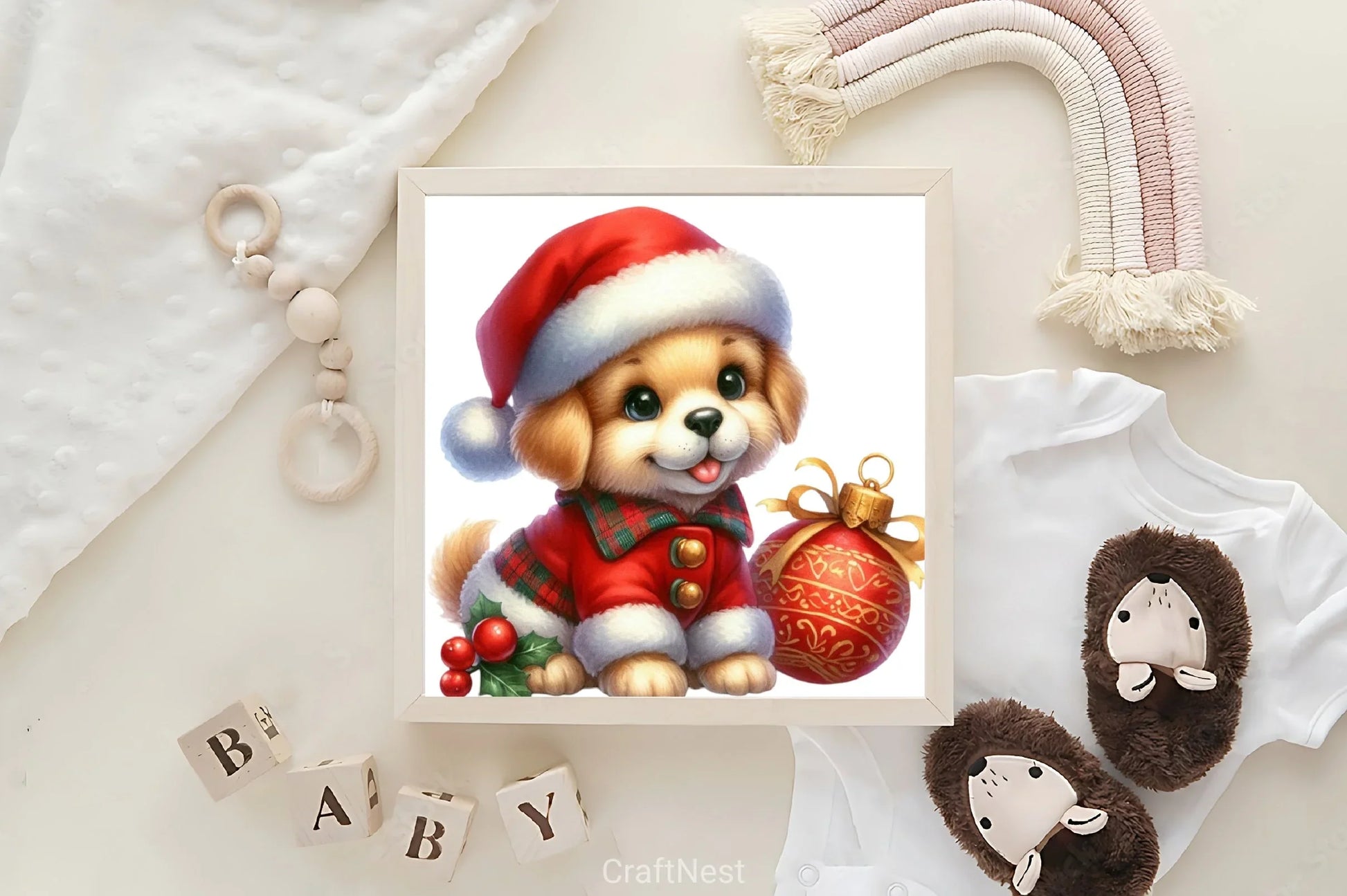 Christmas Dog Clipart Bundle 5 - CraftNest - Digital Crafting and Art