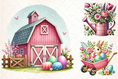 Easter Farm Clipart Bundle - CraftNest - Digital Crafting and Art
