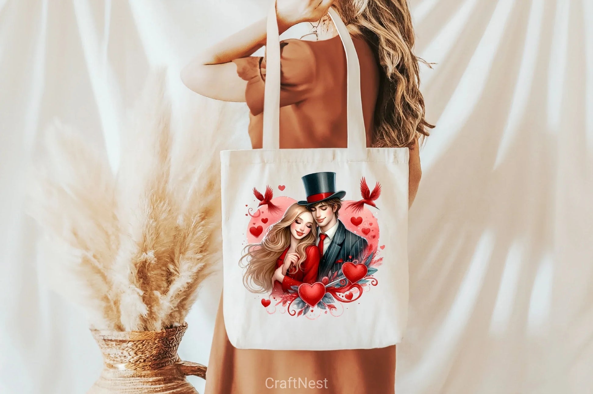 Valentine Romantic Couple Clipart Bundle 8 - CraftNest - Digital Crafting and Art