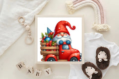 Christmas Gnome Truck Clipart Bundle - CraftNest - Digital Crafting and Art