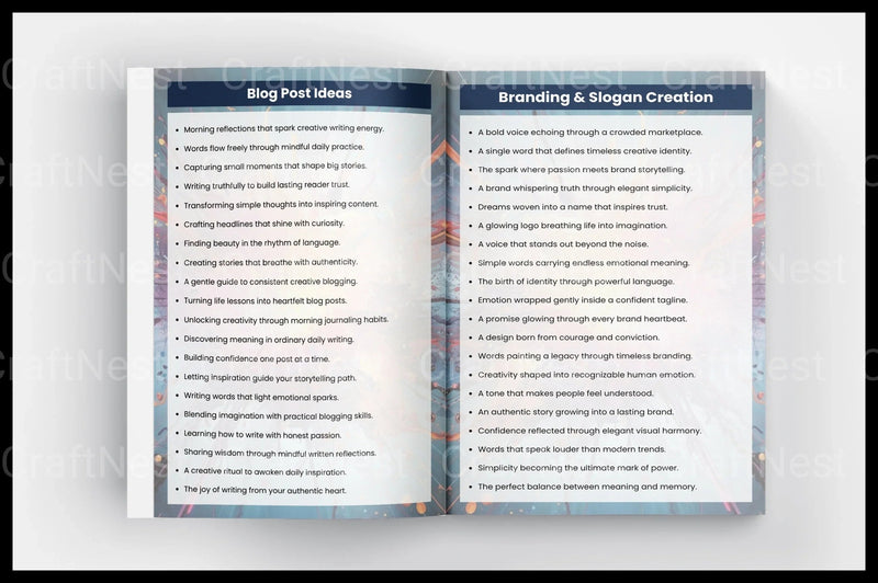 Prompts to Power Your Creativity - CraftNest - Digital Crafting and Art