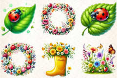 Spring Clipart Bundle 7 - CraftNest - Digital Crafting and Art