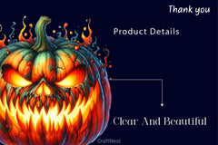 Scary Halloween Pumpkin Clipart Bundle - CraftNest - Digital Crafting and Art