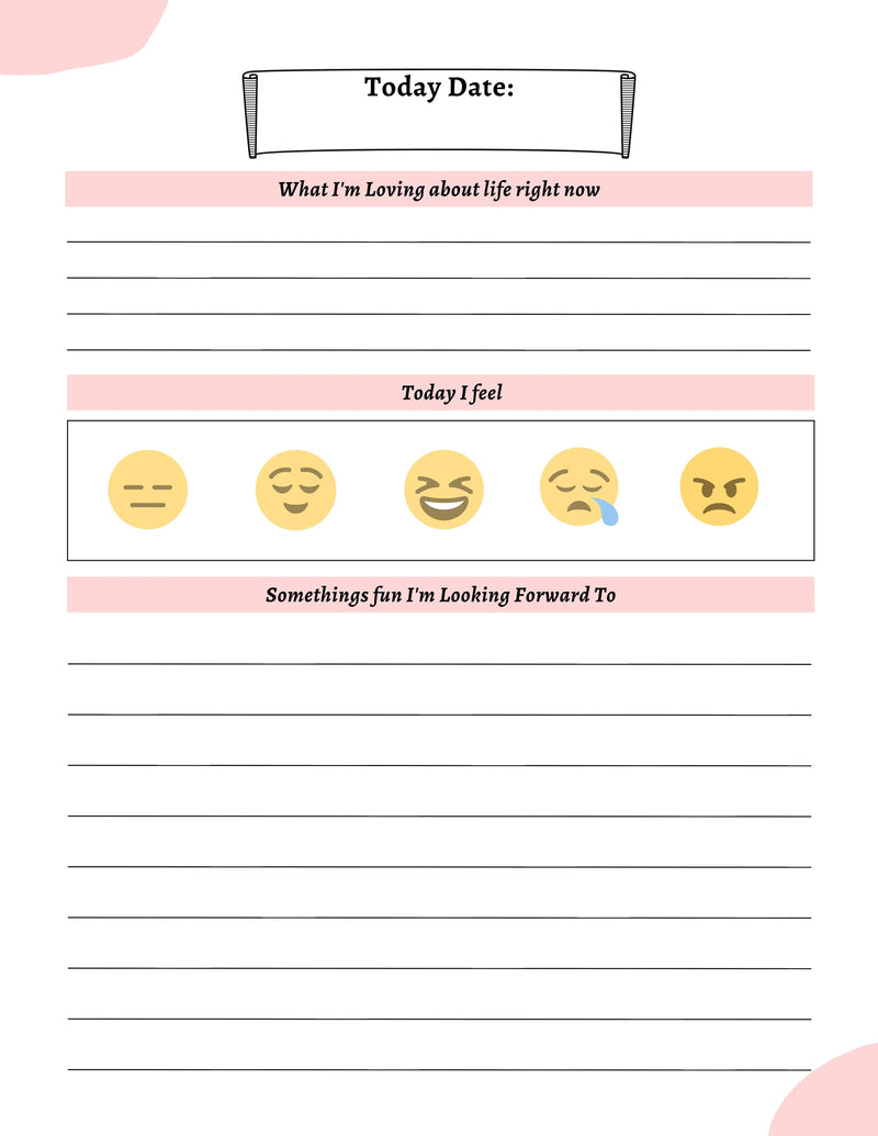 Gratitude Journal KDP Planner - CraftNest - Digital Crafting and Art