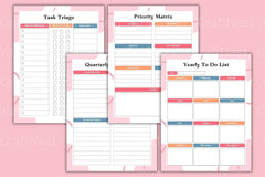 ADHD Brain Dump Worksheets for Focus and Organization - CraftNest - Digital Crafting and Art
