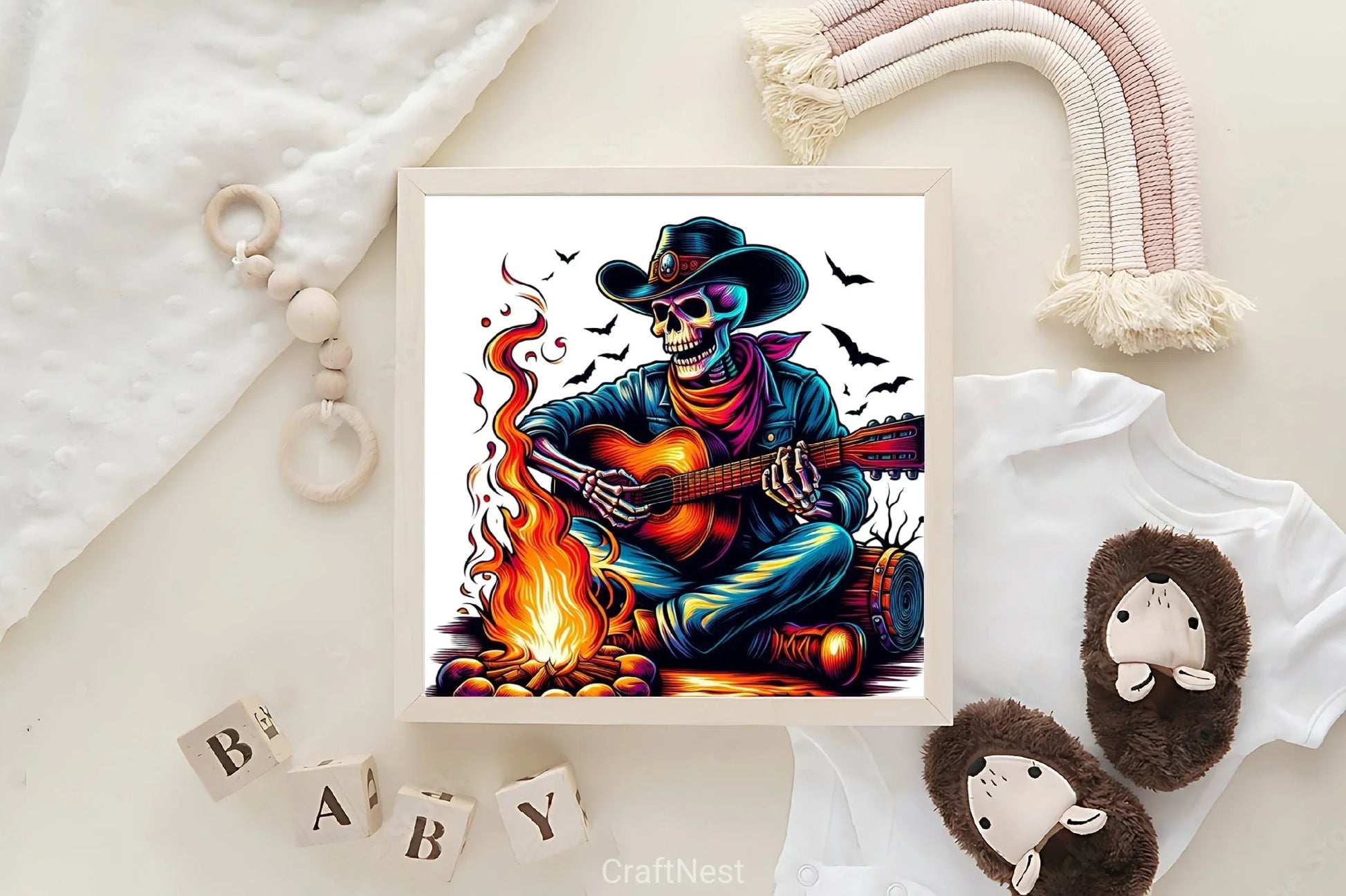 Skeleton Cowboy Clipart Bundle 1 - CraftNest - Digital Crafting and Art