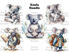 Koalas Clipart - CraftNest