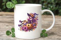 Halloween Witch Girl Clipart Bundle 2 - CraftNest - Digital Crafting and Art