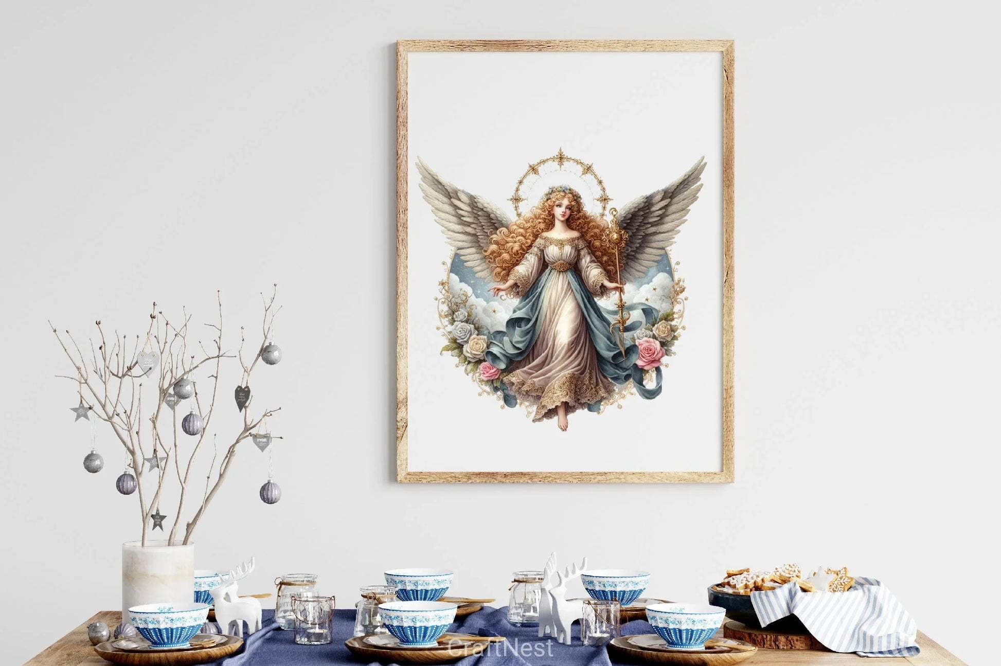 Victorian Angels Clipart Bundle - CraftNest - Digital Crafting and Art