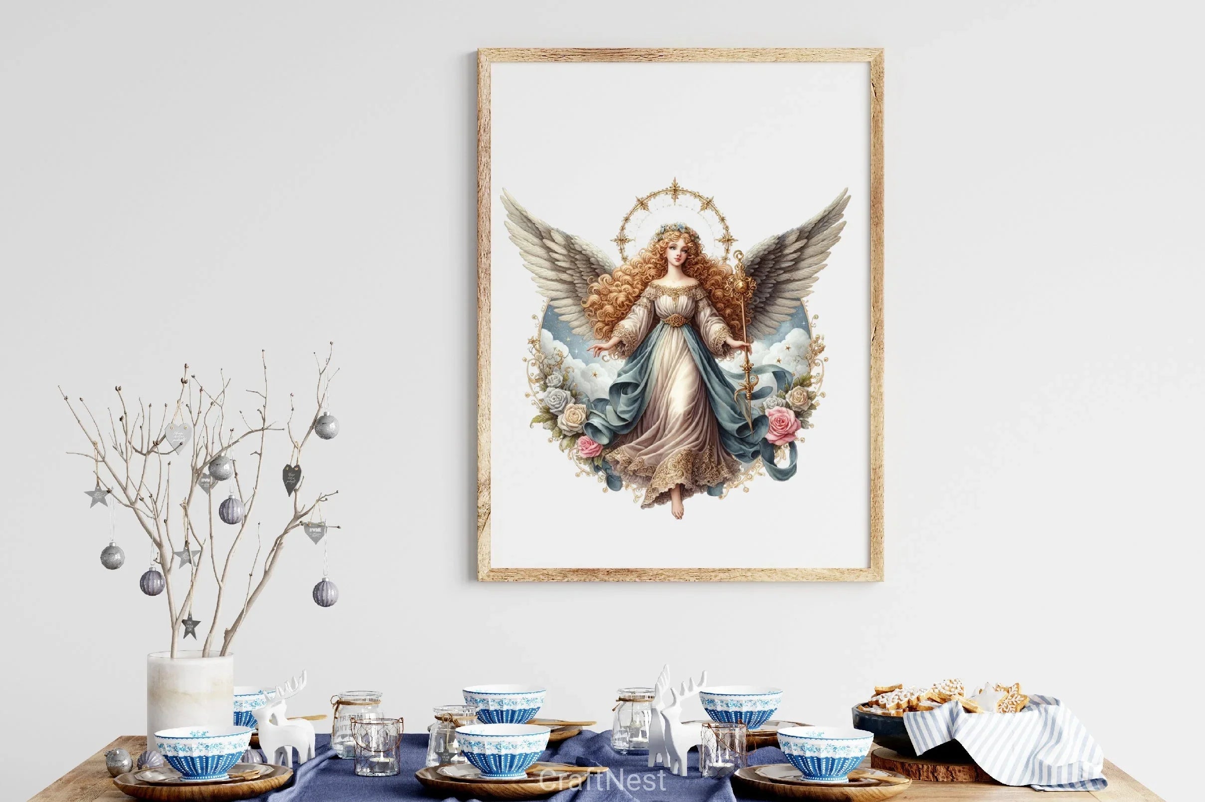 Victorian Angels Clipart Bundle - CraftNest - Digital Crafting and Art