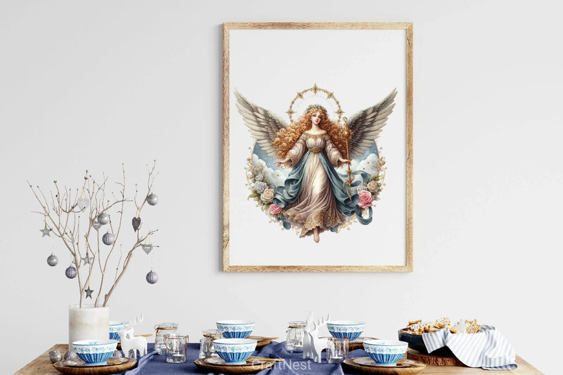 Victorian Angels Clipart Bundle - CraftNest - Digital Crafting and Art