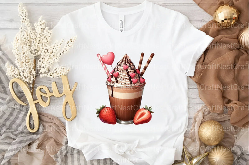 Valentine Festive Coffee Clipart Bundle 2 - CraftNest - Digital Crafting and Art