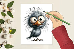 Funny Bird Clipart Bundle - CraftNest - Digital Crafting and Art