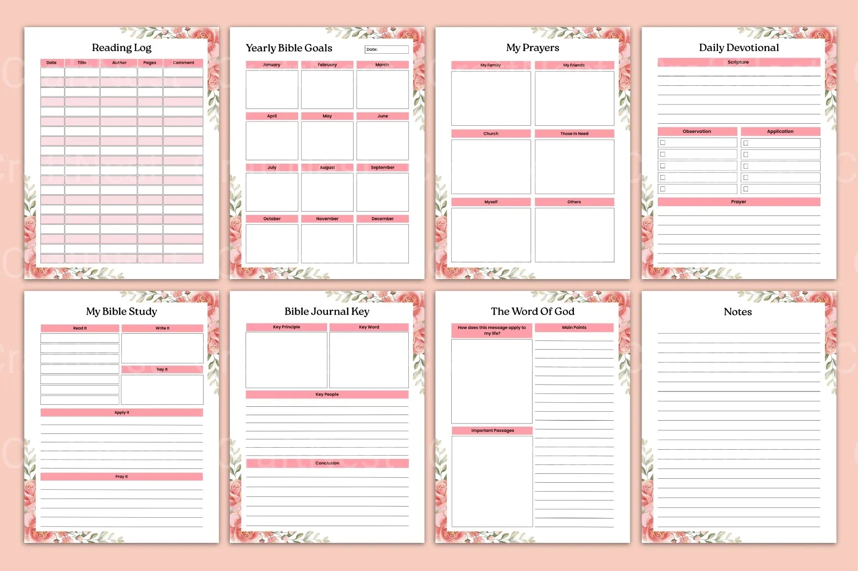 Bible Devotional Guide - CraftNest - Digital Crafting and Art