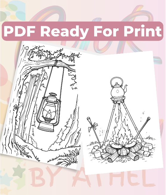 The Great Outdoors Coloring Book Bundle