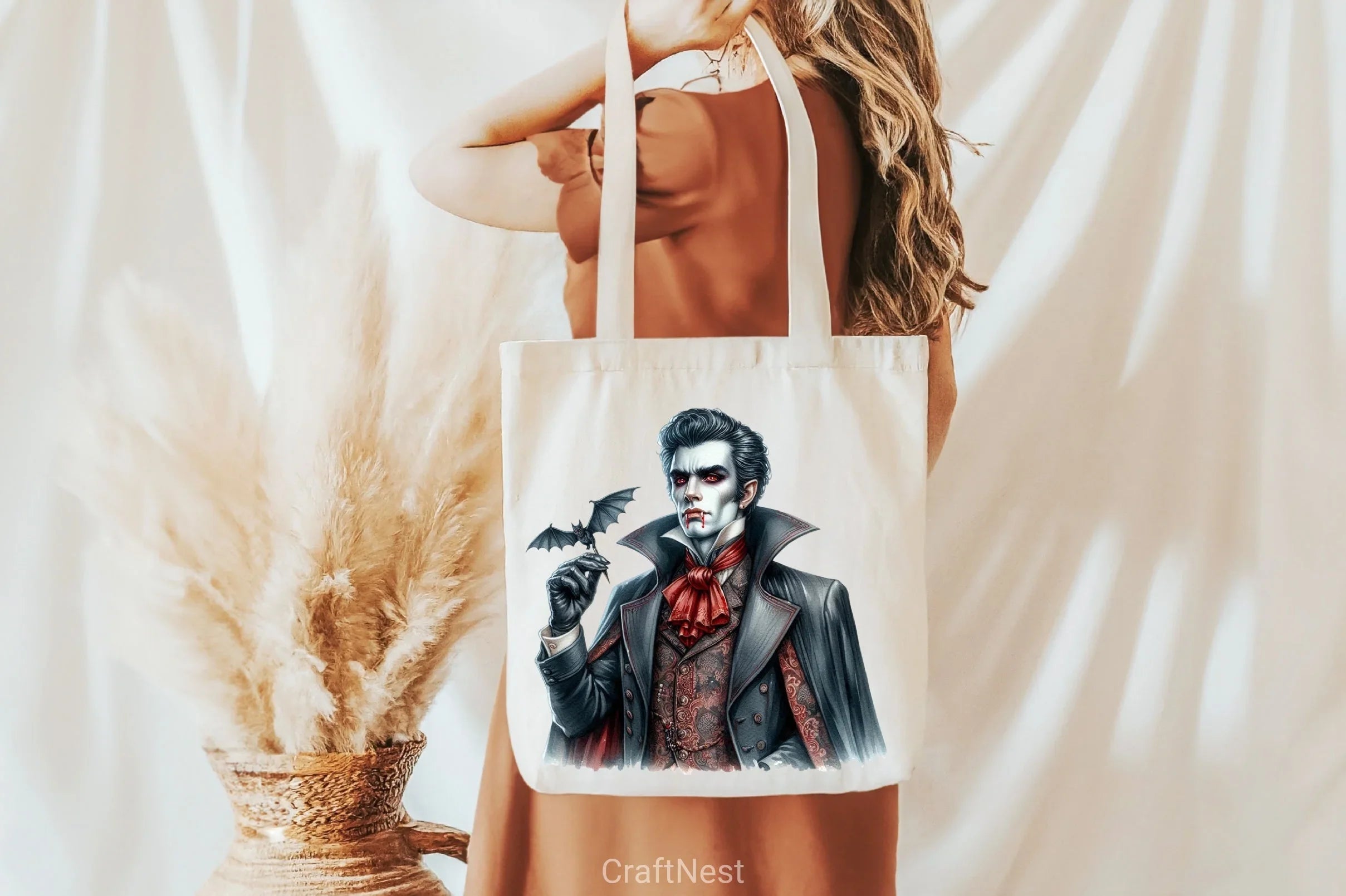 Vintage Vampire Clipart Bundle - CraftNest - Digital Crafting and Art