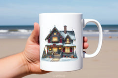 Black & White Plaid Christmas Clipart Bundle - CraftNest - Digital Crafting and Art