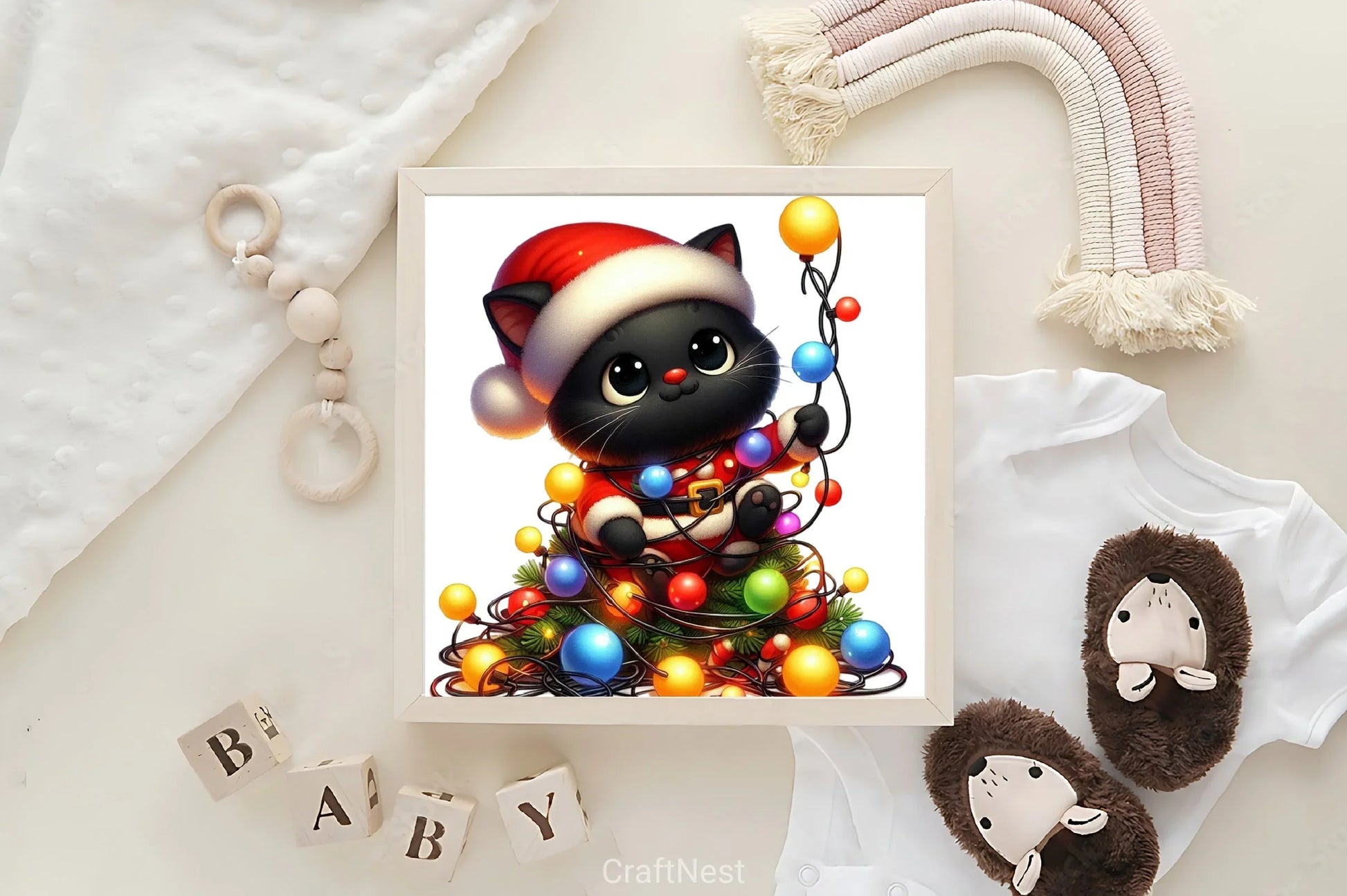 Christmas Cat Clipart Bundle 3 - CraftNest - Digital Crafting and Art