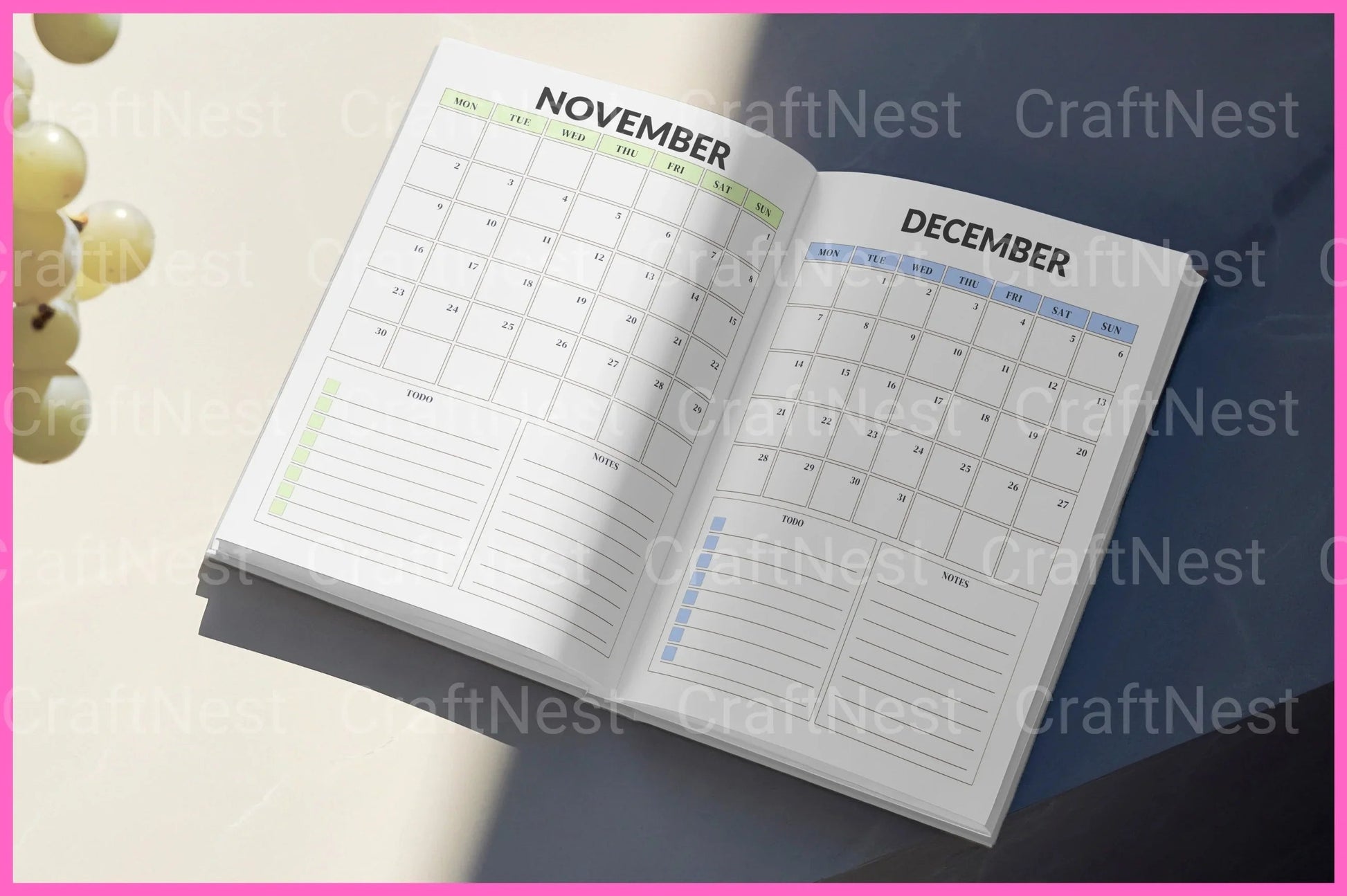 Weekly Fitness Guide - CraftNest - Digital Crafting and Art