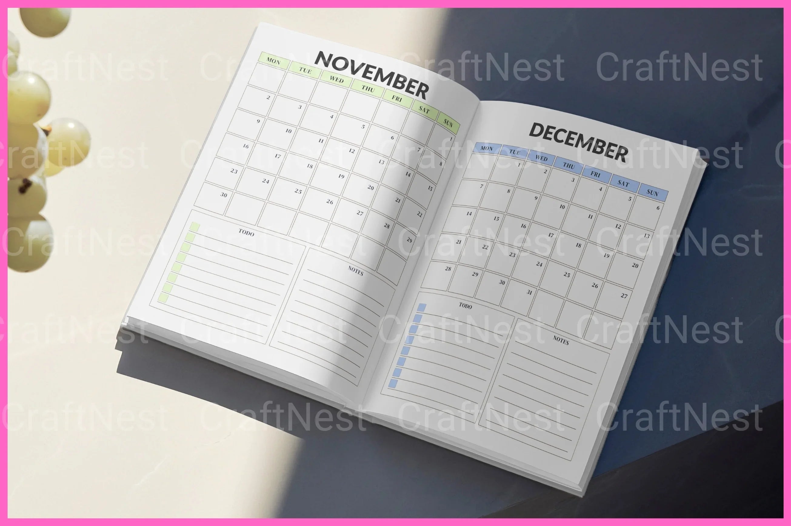 Weekly Fitness Guide - CraftNest - Digital Crafting and Art