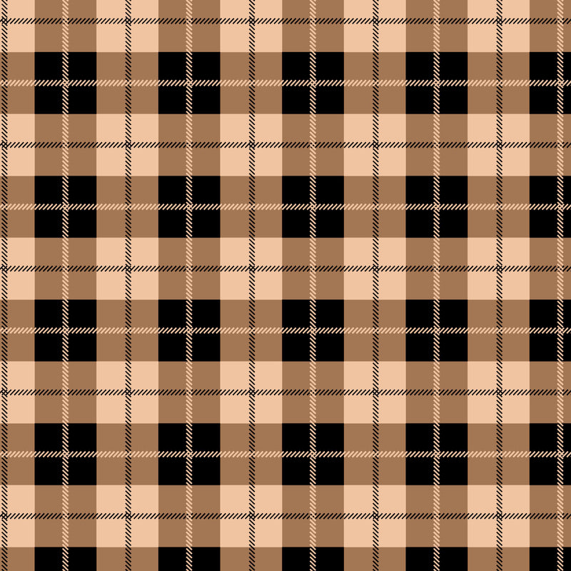 Fall Plaid Seamless Digital Paper - CraftNest - Digital Crafting and Art
