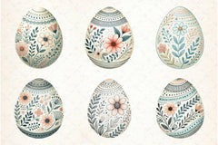 Easter Egg Clipart Bundle 2 - CraftNest - Digital Crafting and Art