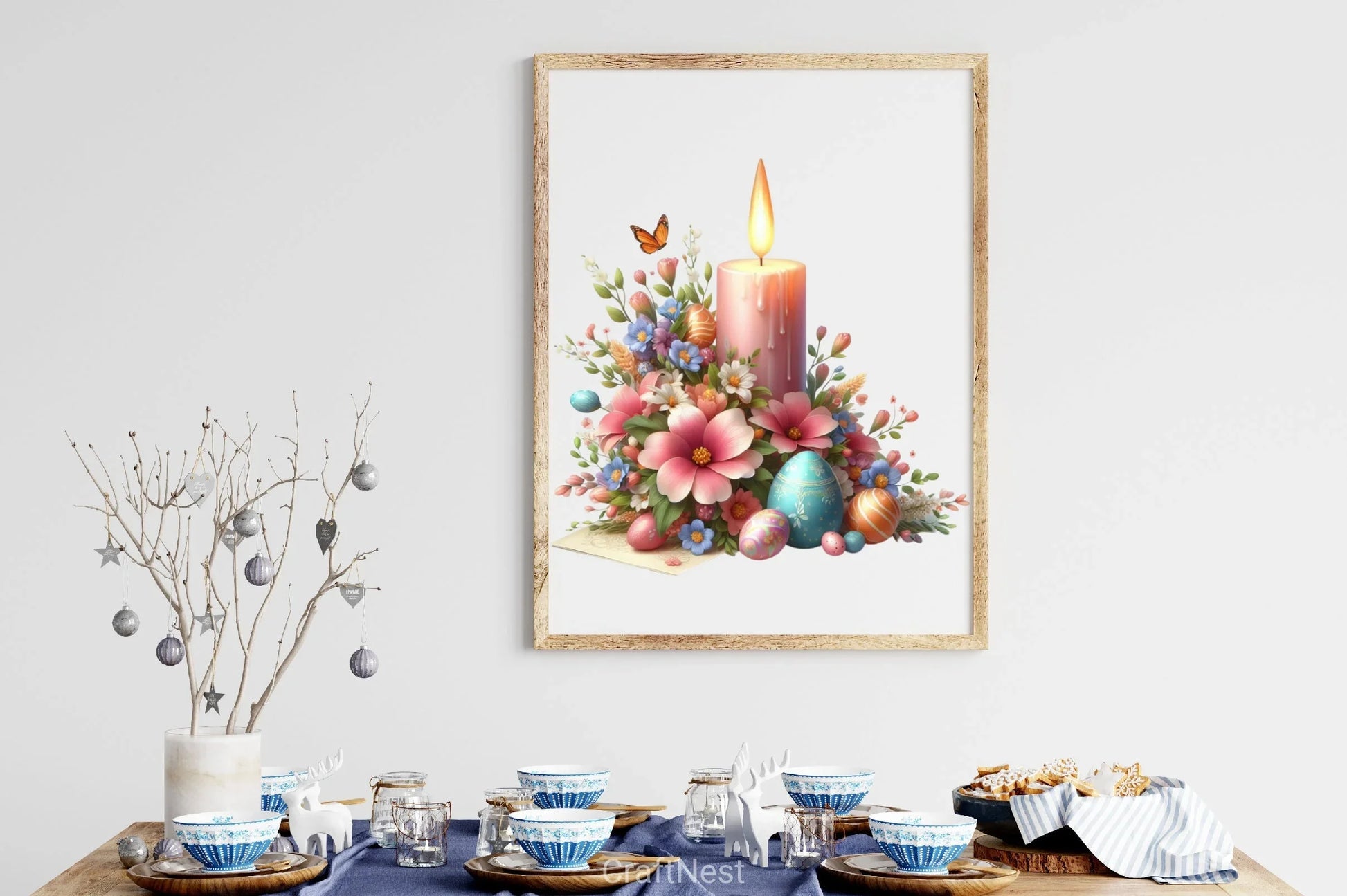 Easter Candle Clipart Bundle 45 - CraftNest - Digital Crafting and Art