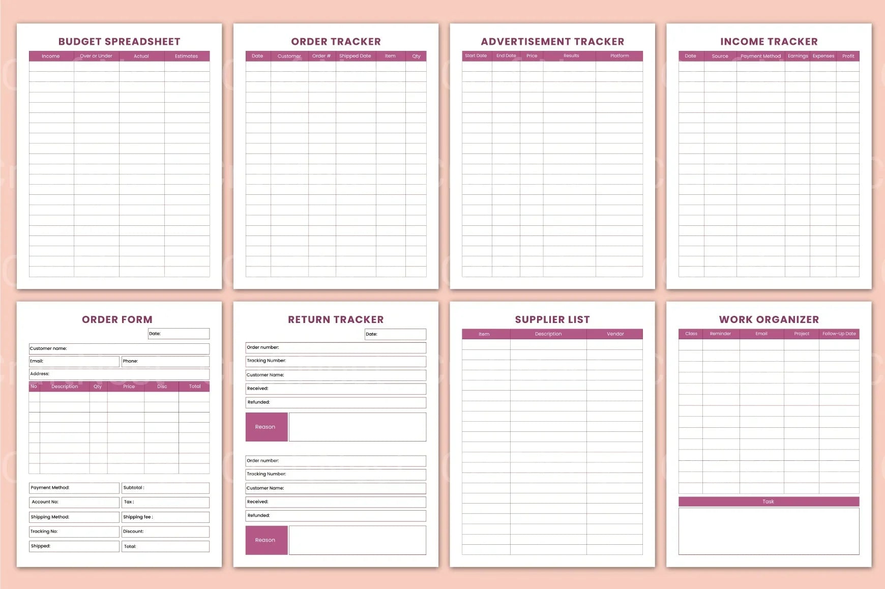 Women CEO Organizer - CraftNest - Digital Crafting and Art