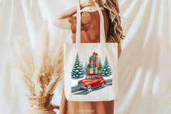 Christmas Cars Clipart Bundle - CraftNest - Digital Crafting and Art