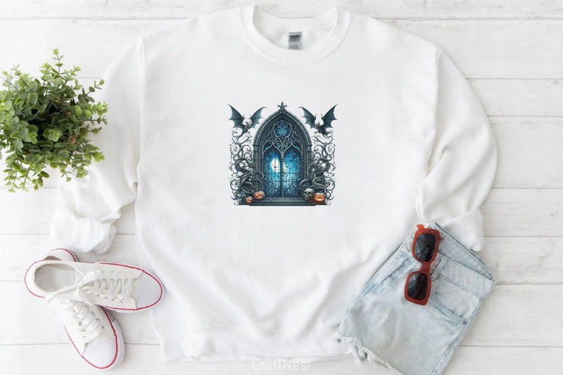 Halloween Window Clipart Bundle - CraftNest - Digital Crafting and Art