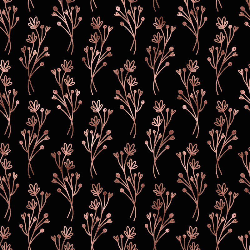 Rose Gold Foil & Black Texture Paper - CraftNest - Digital Crafting and Art