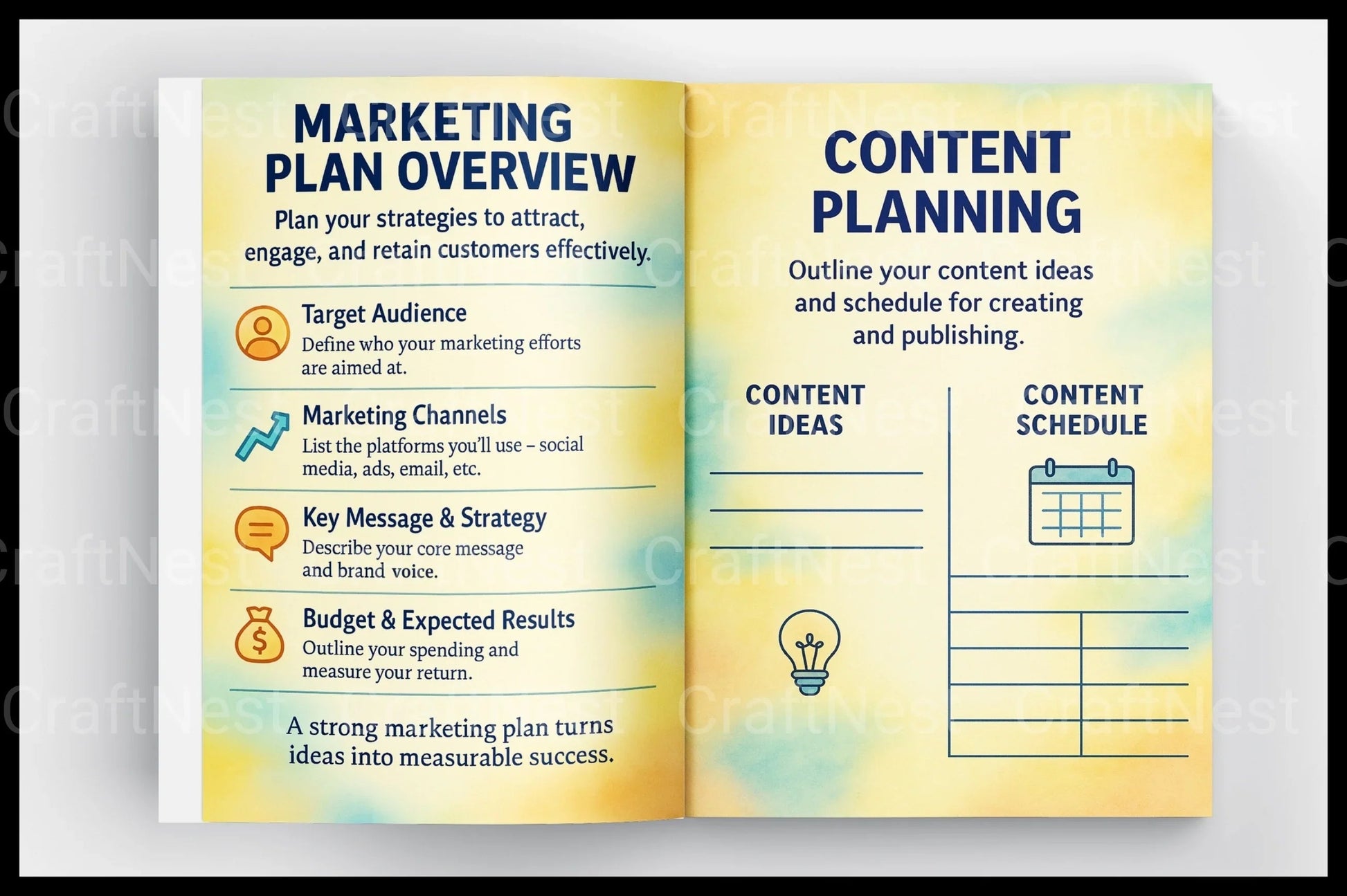 Your Business Blueprint - CraftNest - Digital Crafting and Art