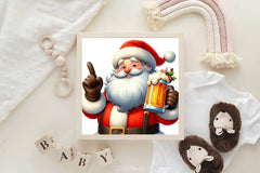 Christmas Santa Beer Mug Clipart Bundle - CraftNest - Digital Crafting and Art