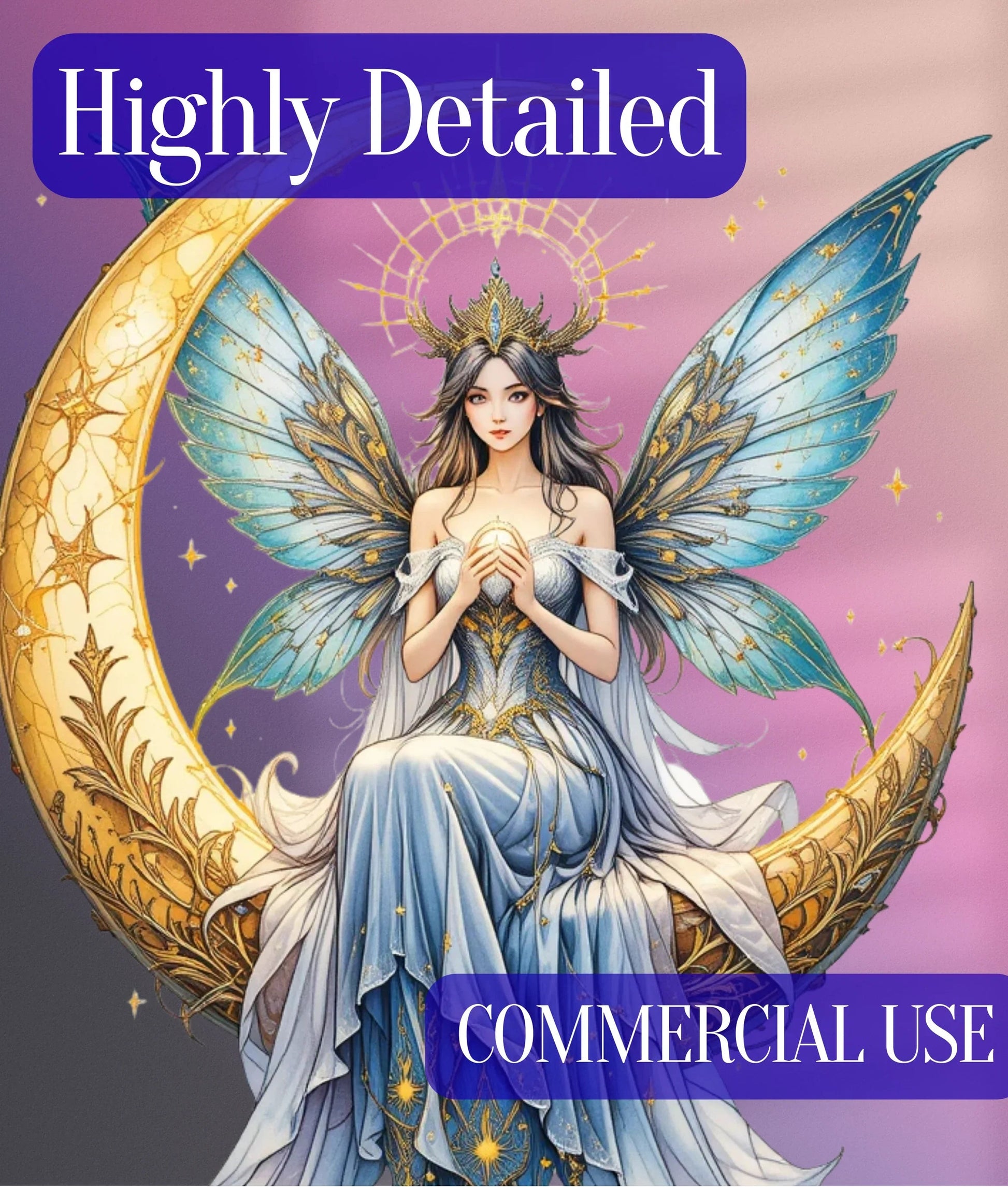 Celestial Fairy Clipart Bundle - CraftNest - Digital Crafting and Art