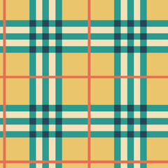Fall Tartan Seamless Digital Paper - CraftNest - Digital Crafting and Art