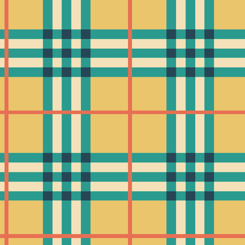 Fall Tartan Seamless Digital Paper - CraftNest - Digital Crafting and Art